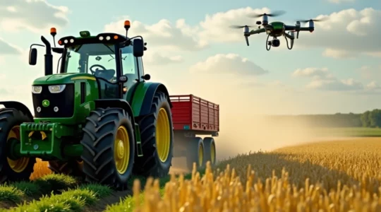 Moderne landwirtschaft
