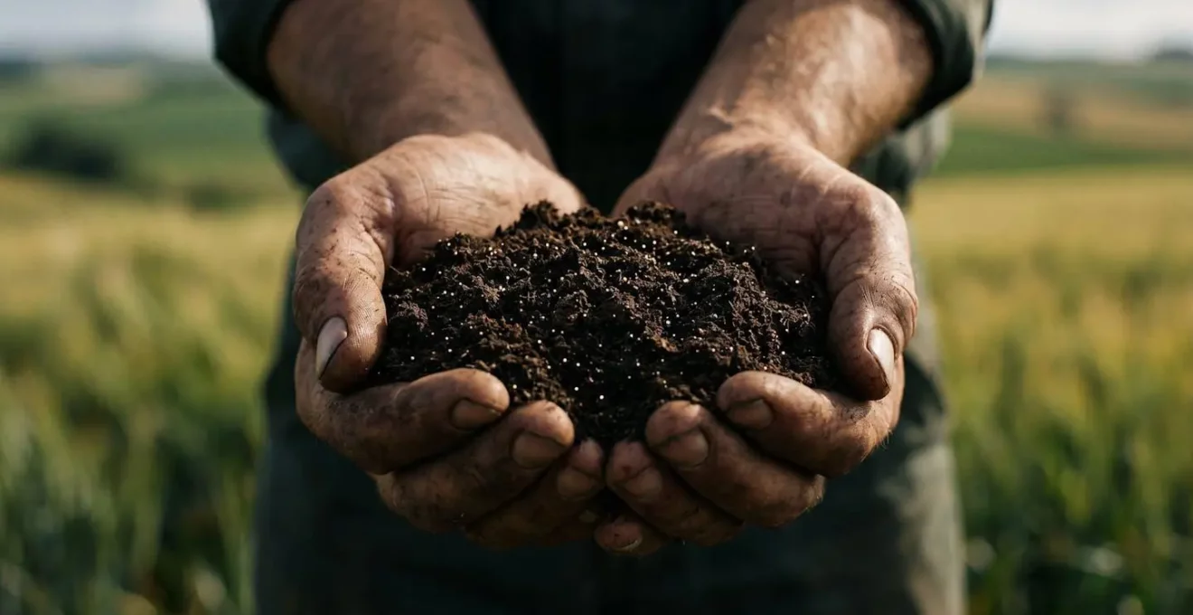 Symbolische Darstellung von Datensouveränität und Cloud-Speicherung in der deutschen Landwirtschaft