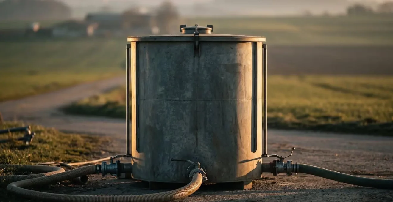 Feldrandcontainer als strategischer Pufferspeicher in der Güllelogistik-Kette zwischen LKW-Zubringer und Ausbringfass