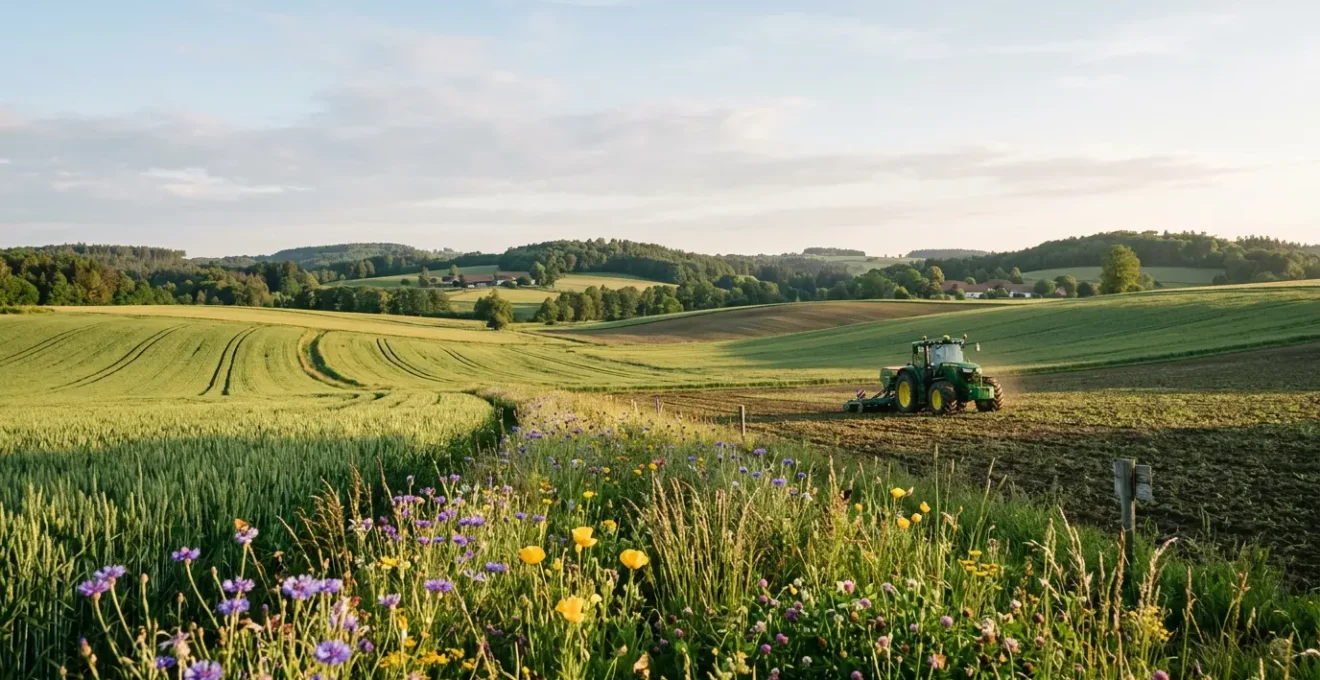 Integrierte Produktion in der deutschen Landwirtschaft mit nachhaltigen Anbaumethoden