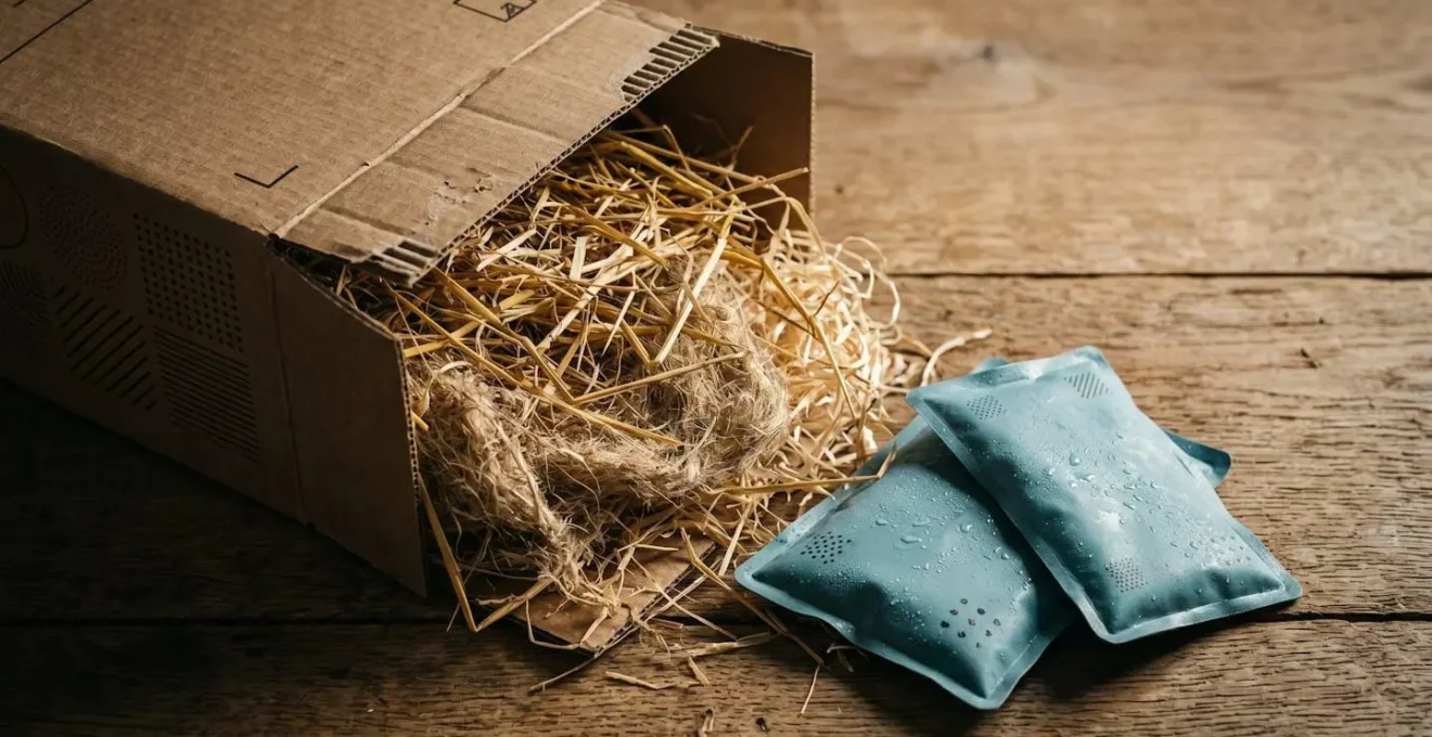 Nachhaltige Isolierverpackung mit Kühlakkus für den Lebensmittelversand in Deutschland